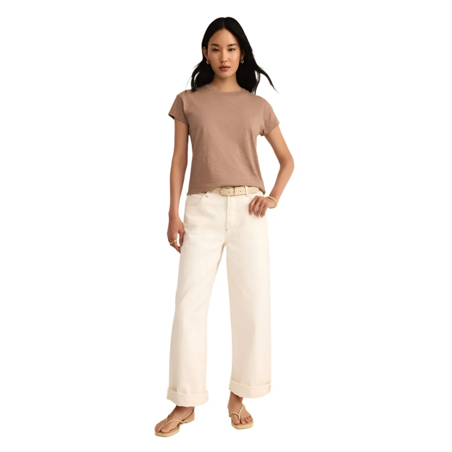 Women's Modern Slub Tee - Image 10