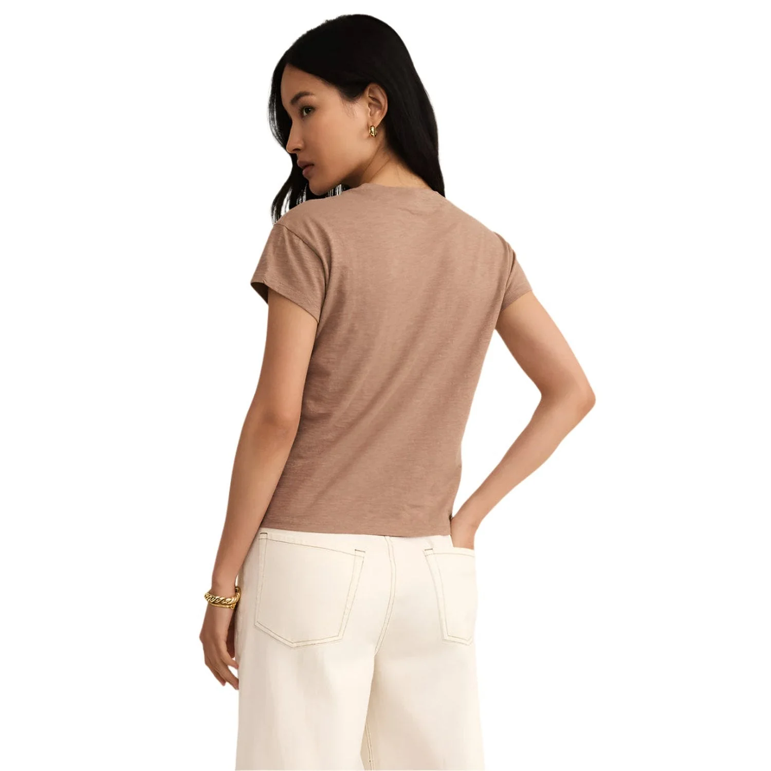 Women's Modern Slub Tee - Image 8