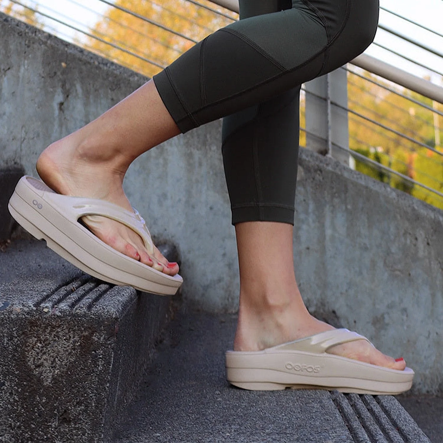 Women's Oomega Oolala Thong Sandal - Image 3