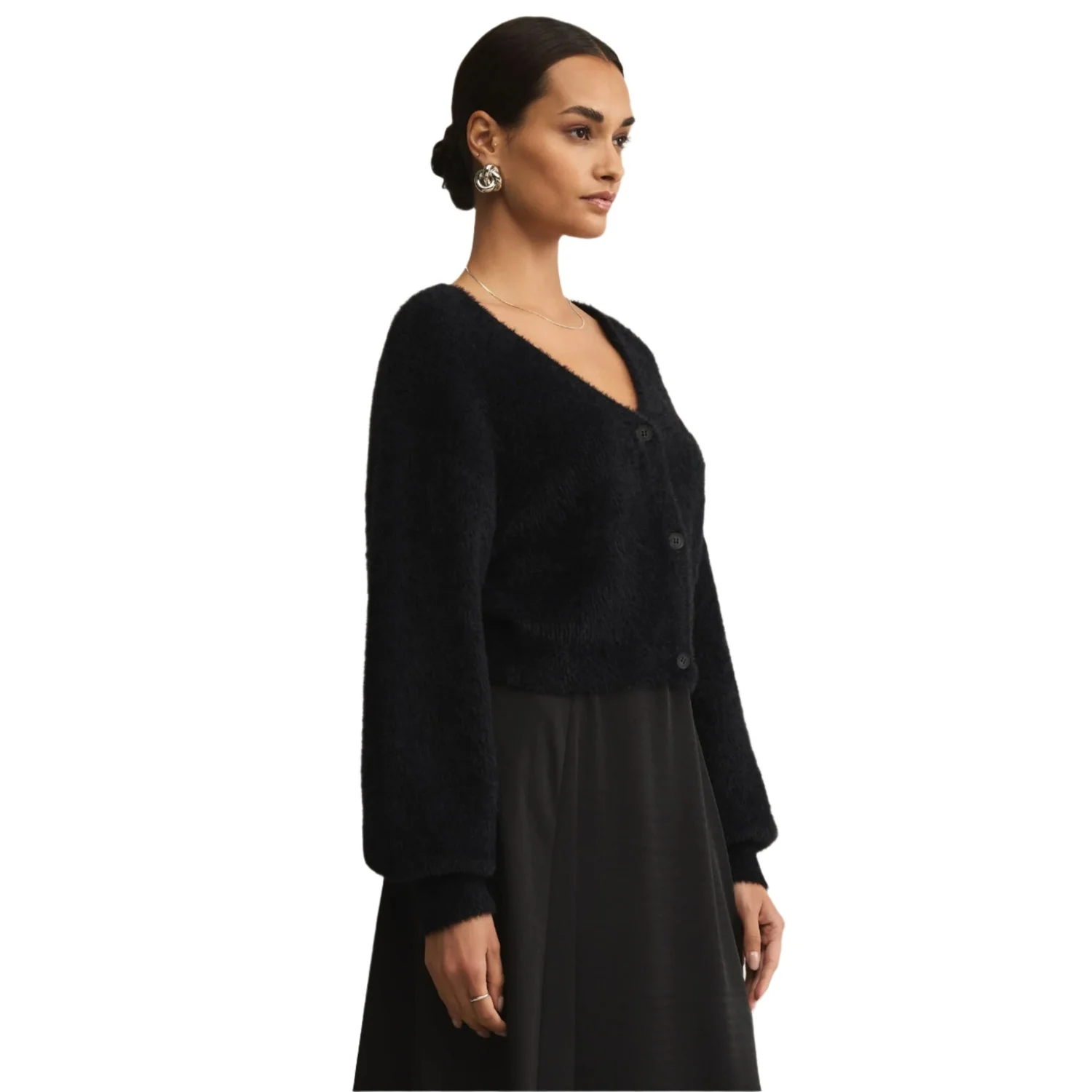 Women's Sadira Fluffy Cardigan - Image 11