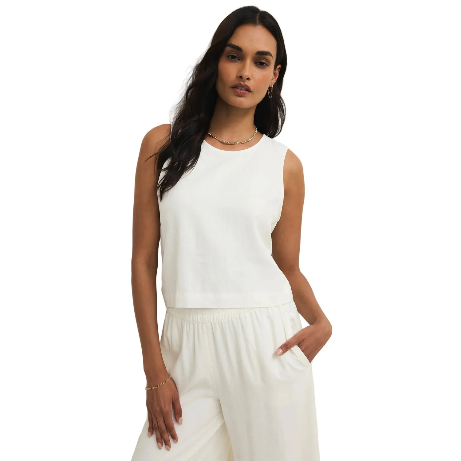 Women's Sloane Linen Top - Image 7