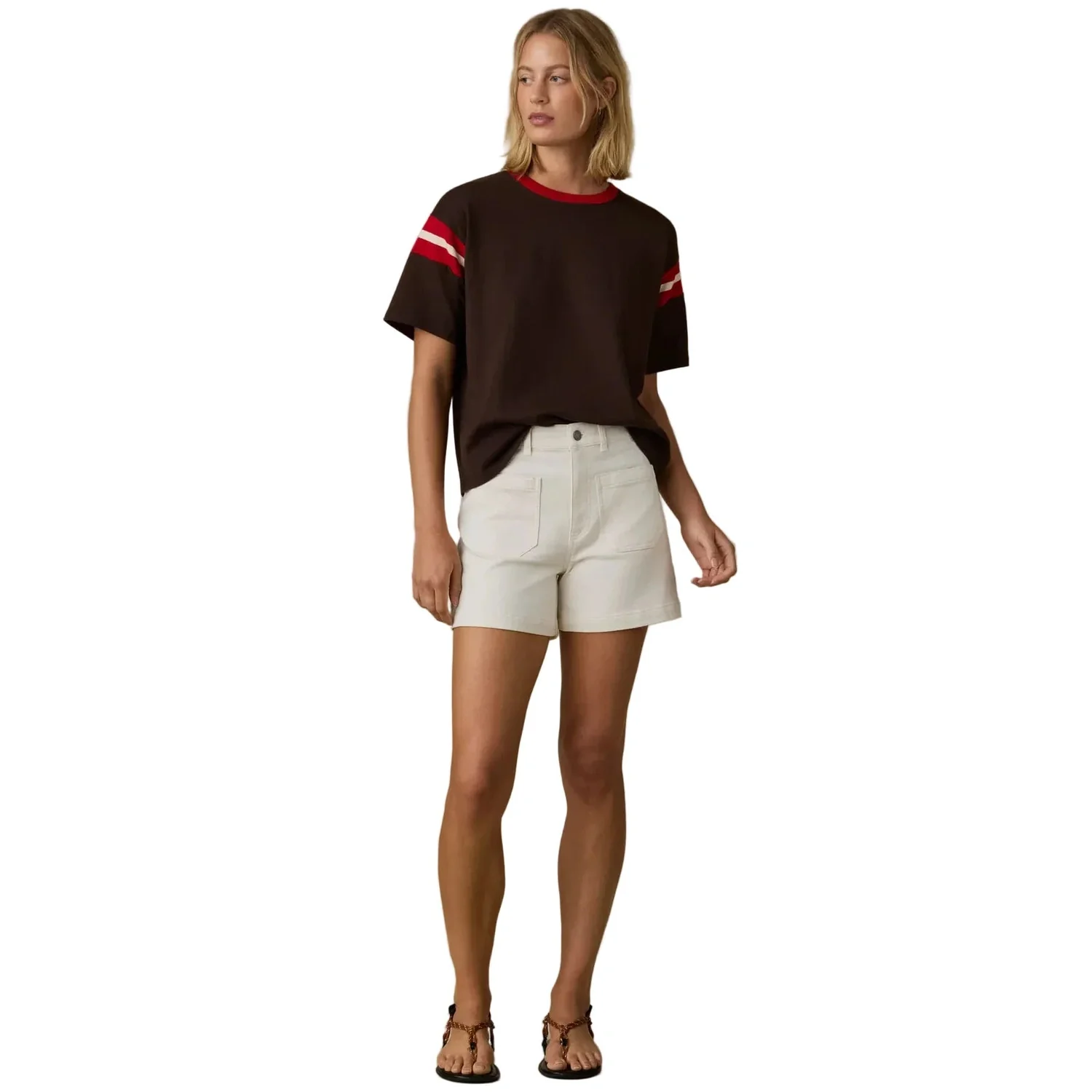Women's Sport Jersey Throwback Tee - Image 2