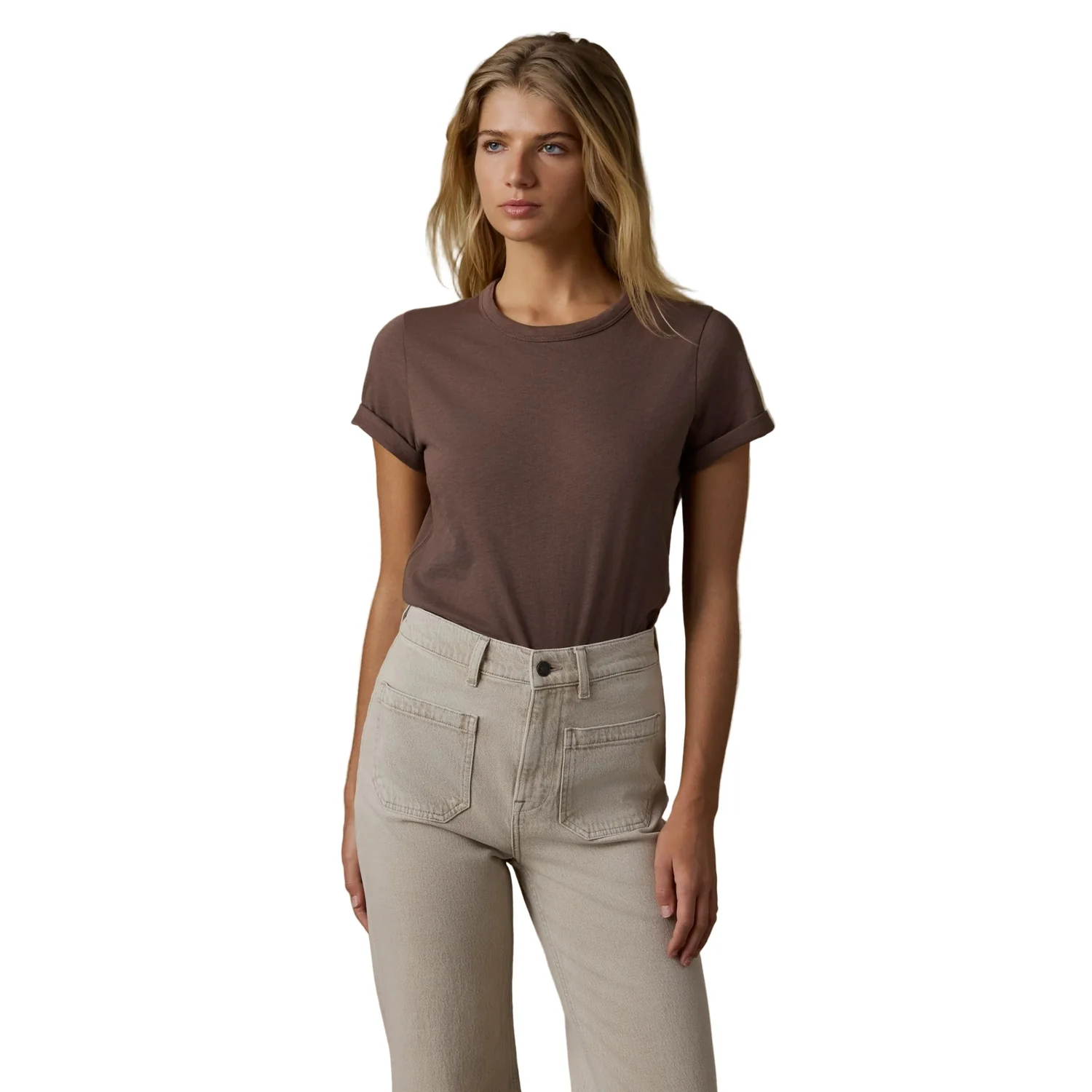 Women's Sunwashed Essential Tee - Image 8
