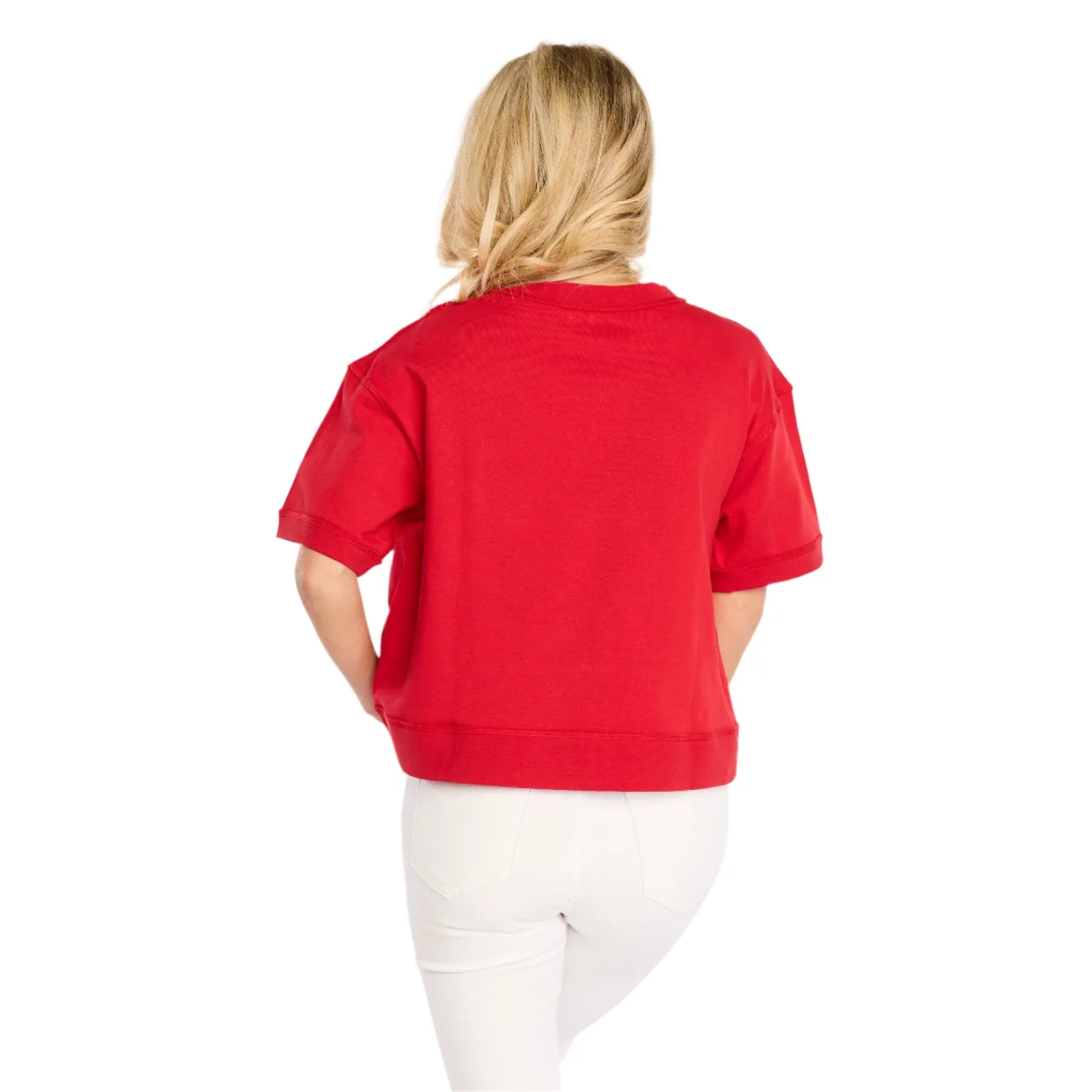 Women's The Glitter Script Boxy Top - Image 2