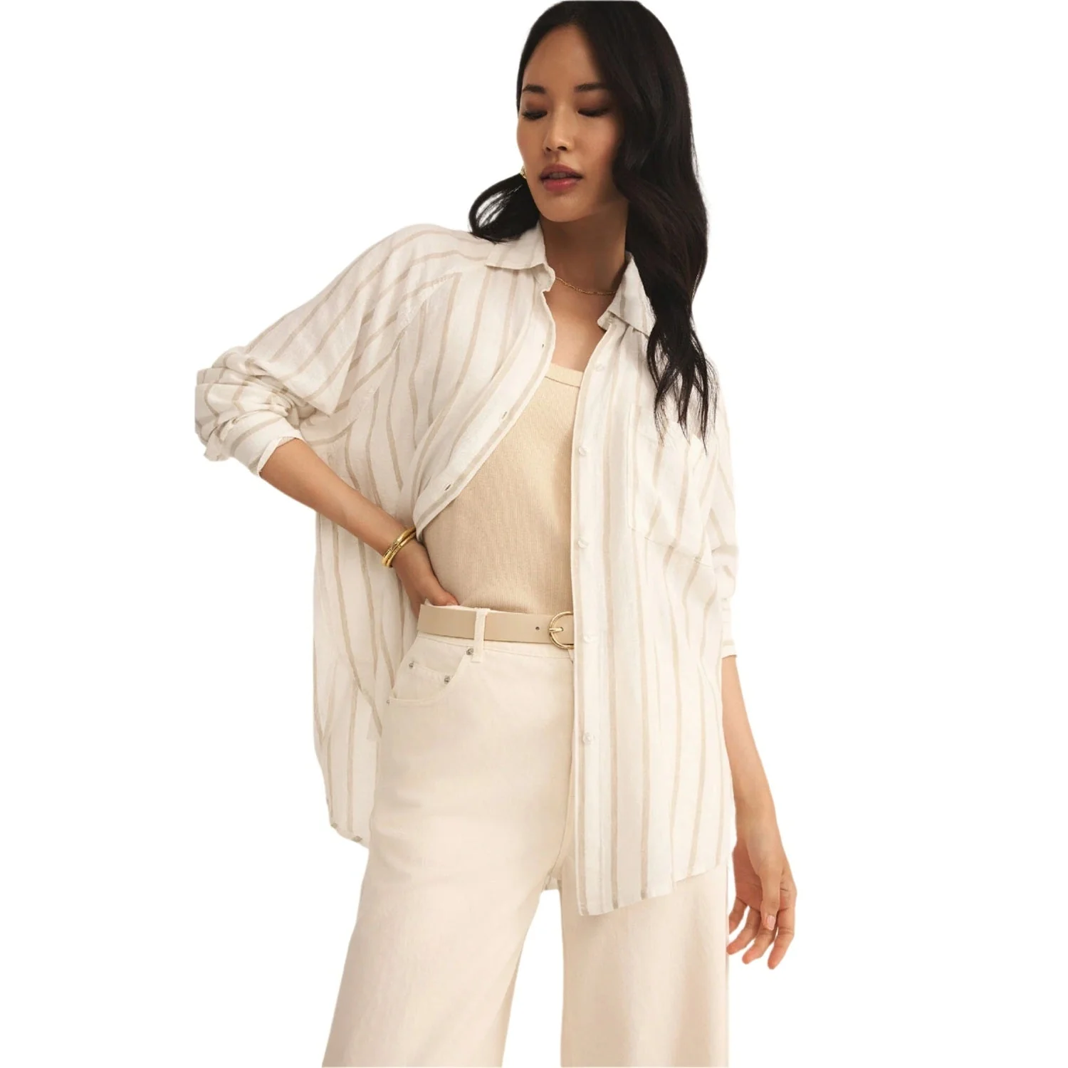 Women's The Perfect Linen Top - Image 12