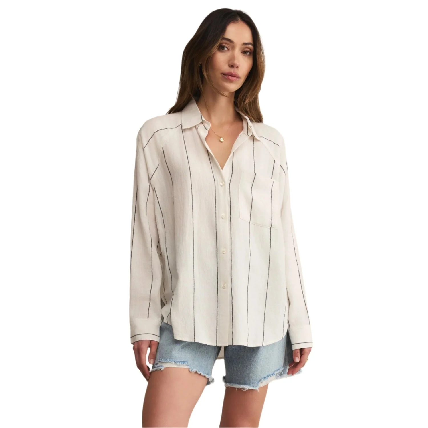 Women's The Perfect Linen Top - Image 14