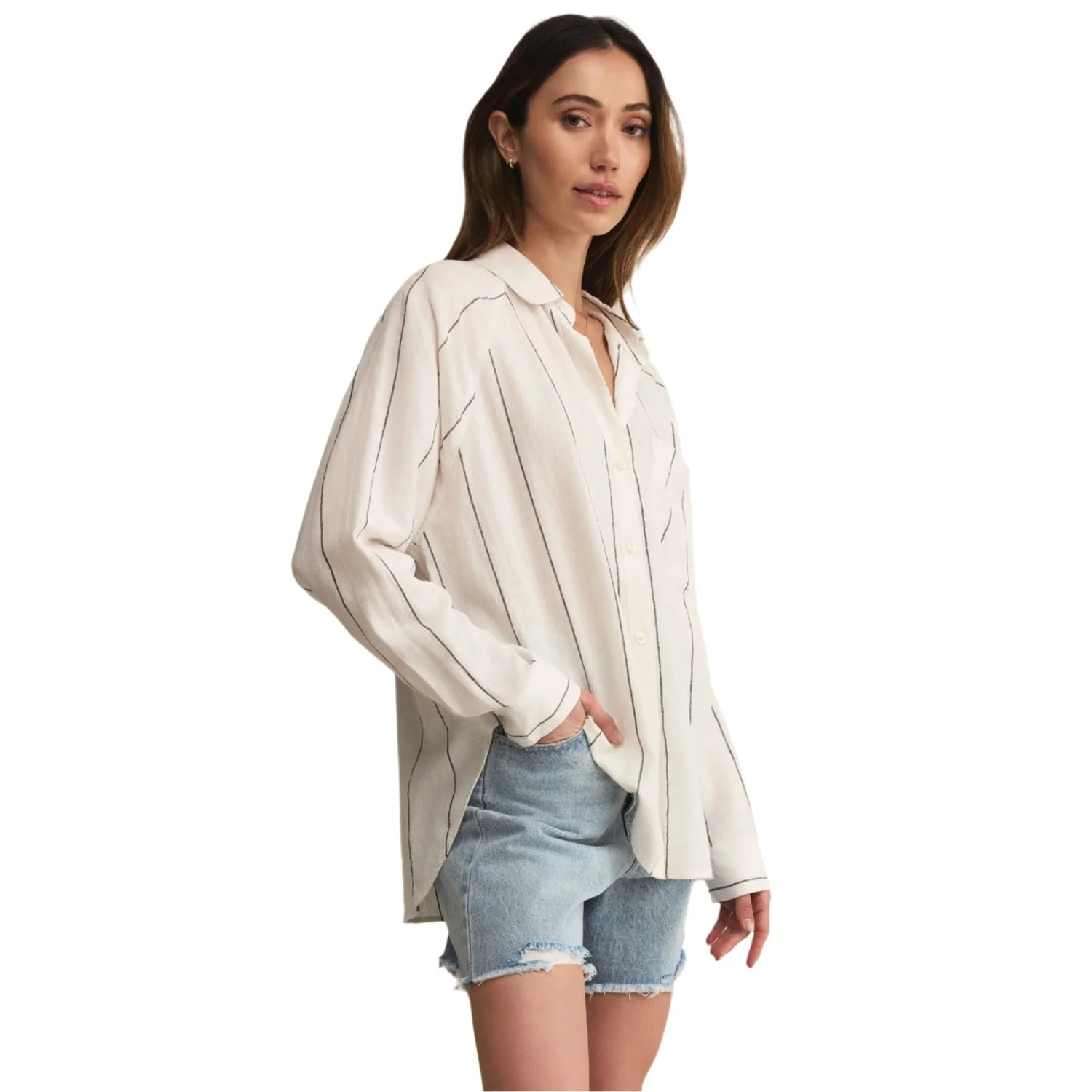 Women's The Perfect Linen Top - Image 15