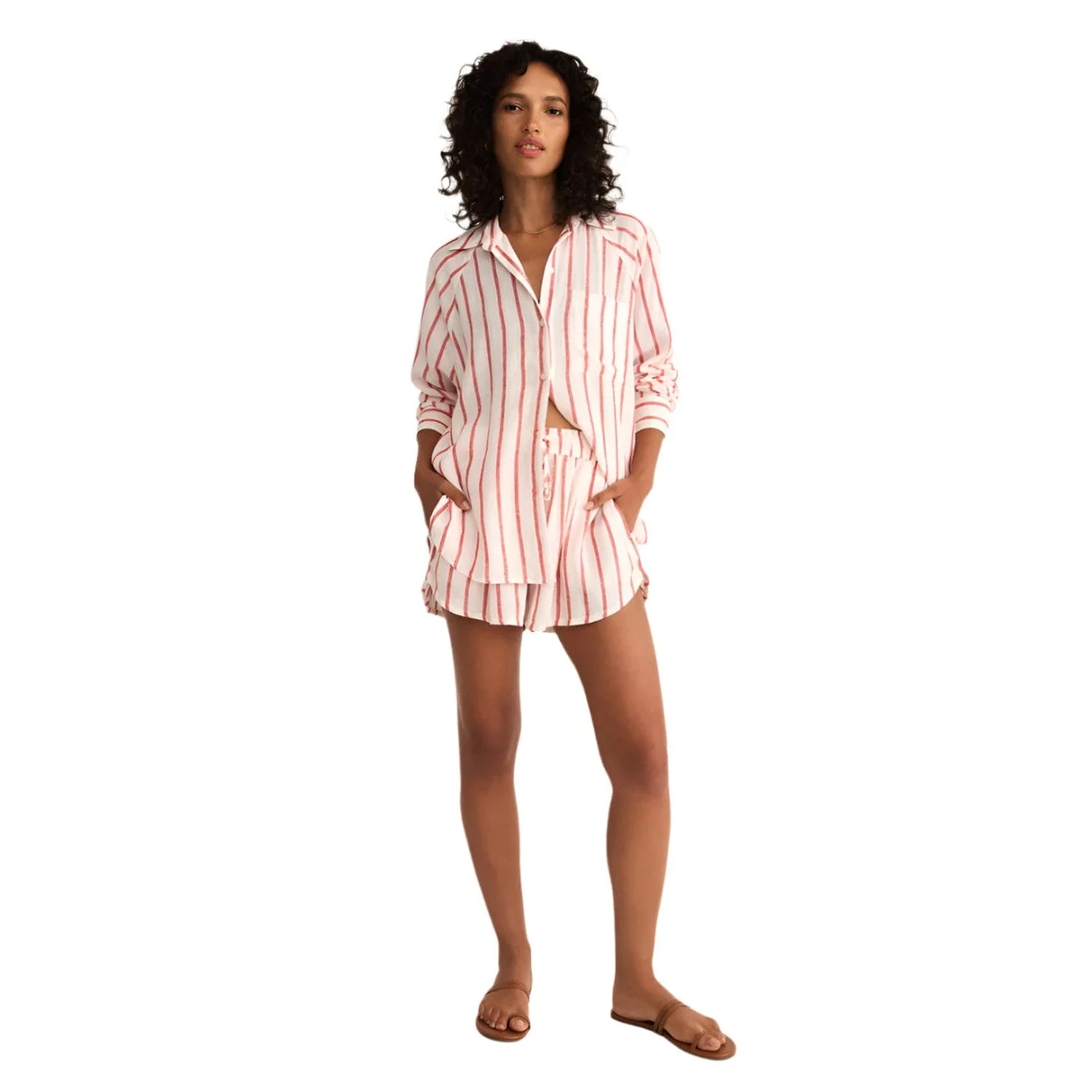Women's The Perfect Linen Top - Image 22