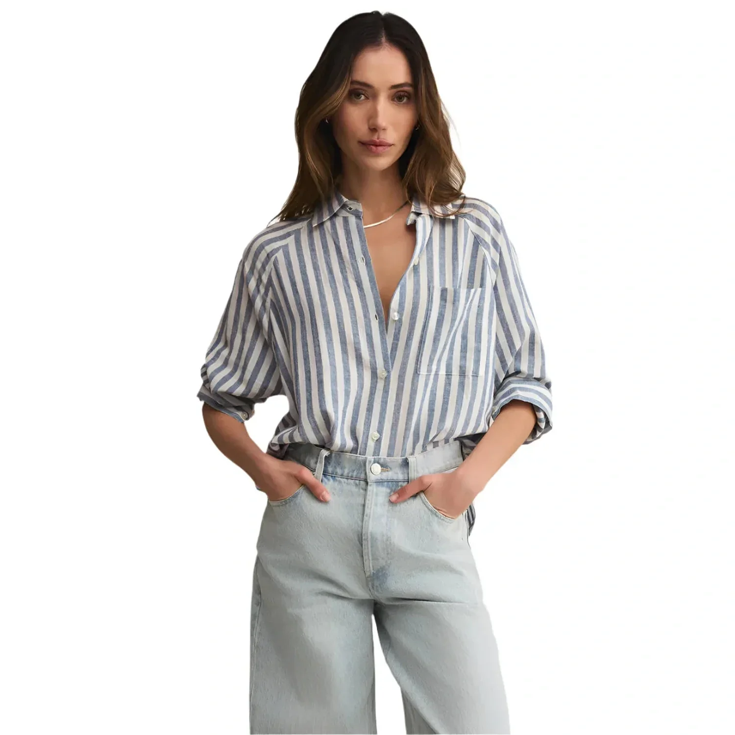 Women's The Perfect Linen Top - Image 4
