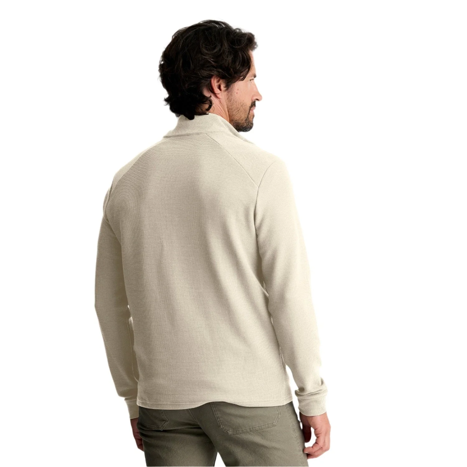 Men's Waffle Quarter Zip - Image 3