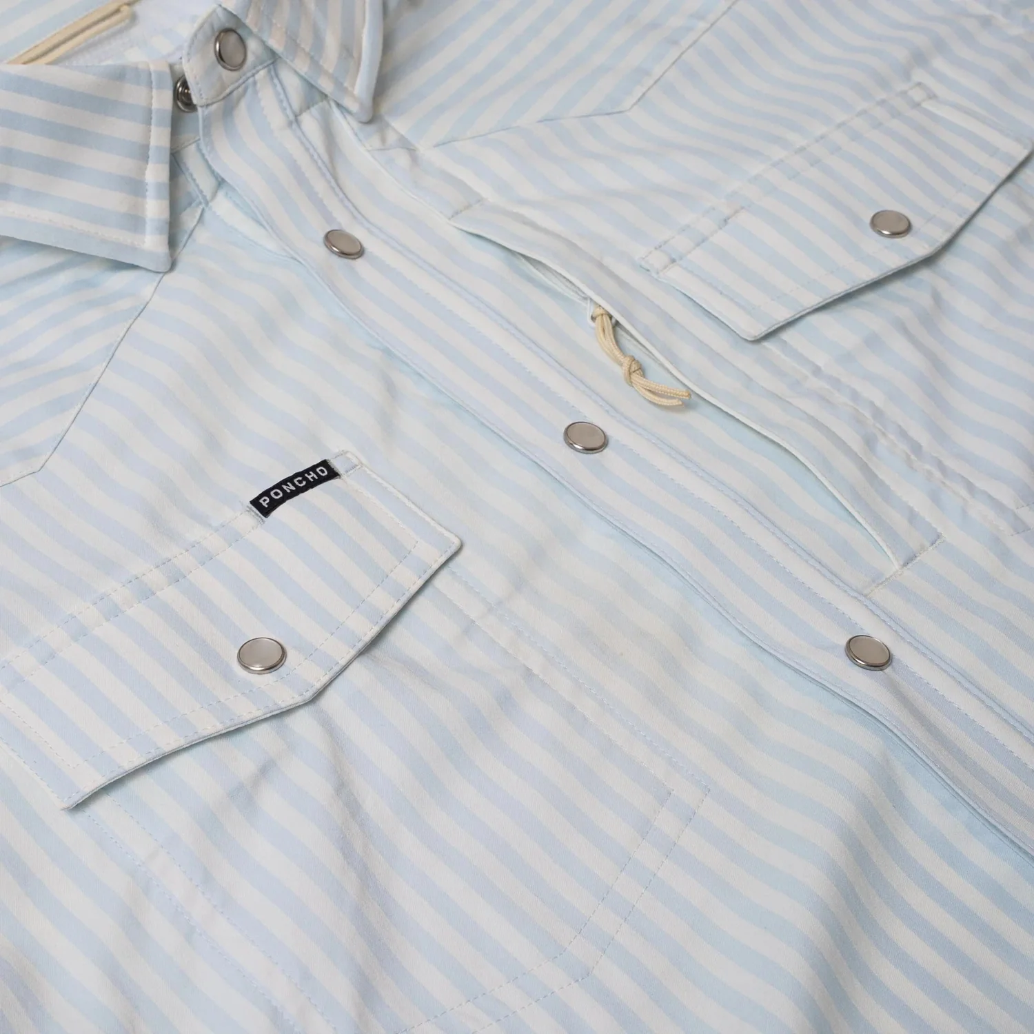 Men's Western Pearl Snap Shirt Short Sleeve - Image 13