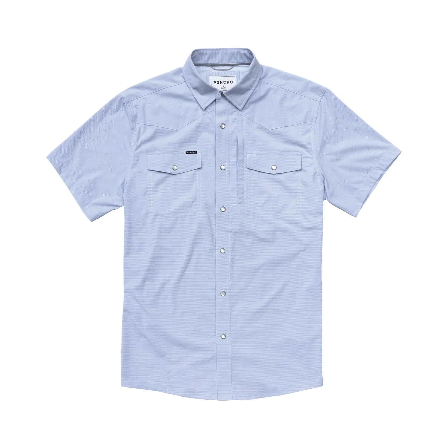 Men's Western Pearl Snap Shirt Short Sleeve - Image 15
