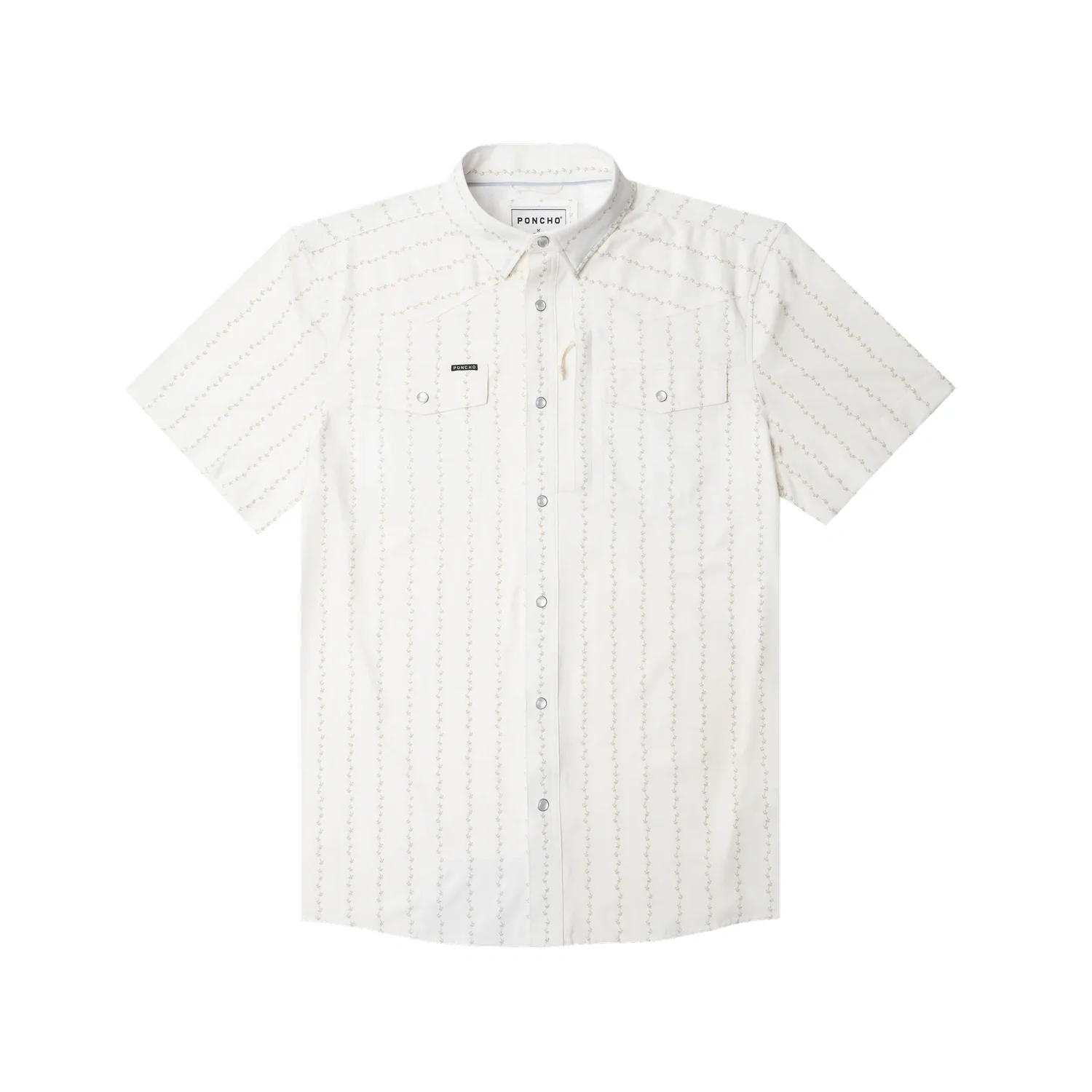 Men's Western Pearl Snap Shirt Short Sleeve - Image 18