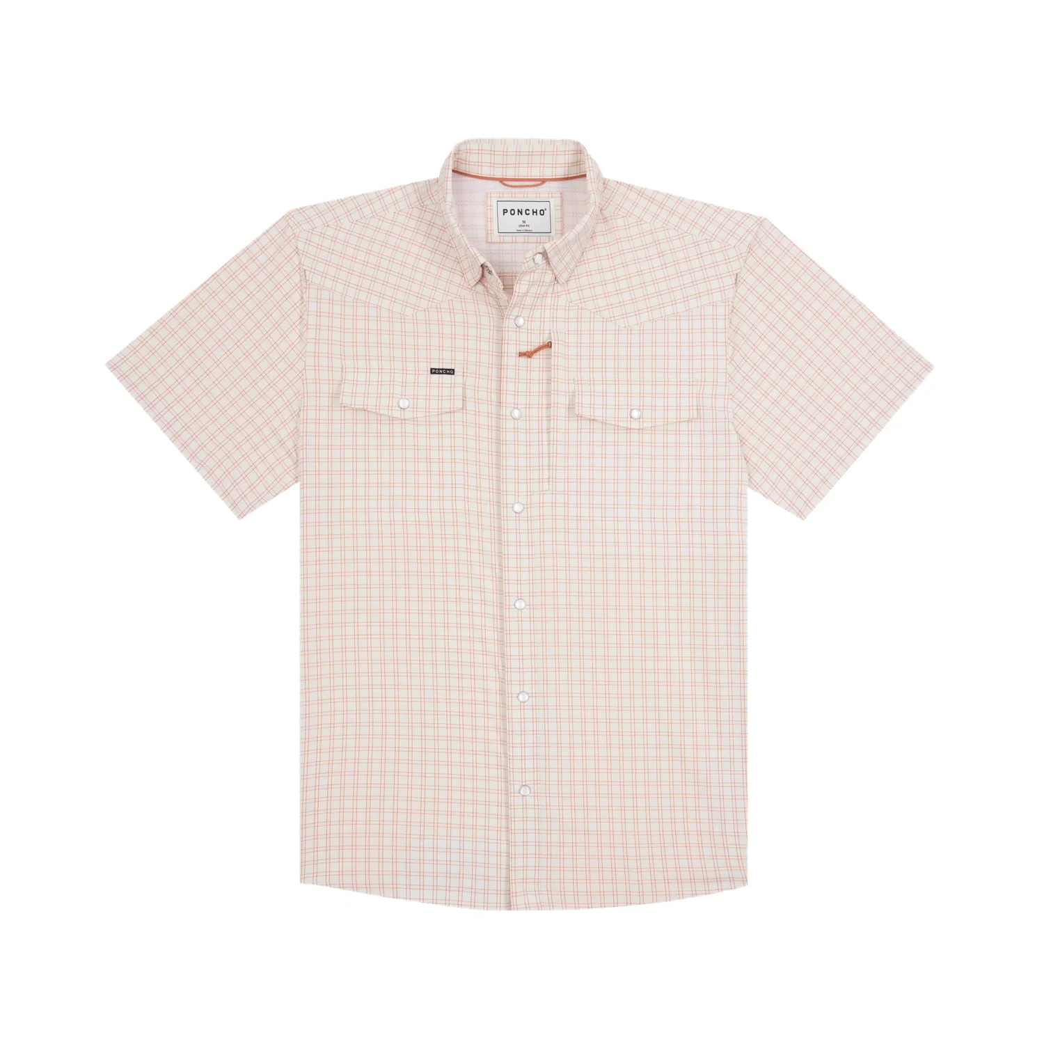 Men's Western Pearl Snap Shirt Short Sleeve - Image 6