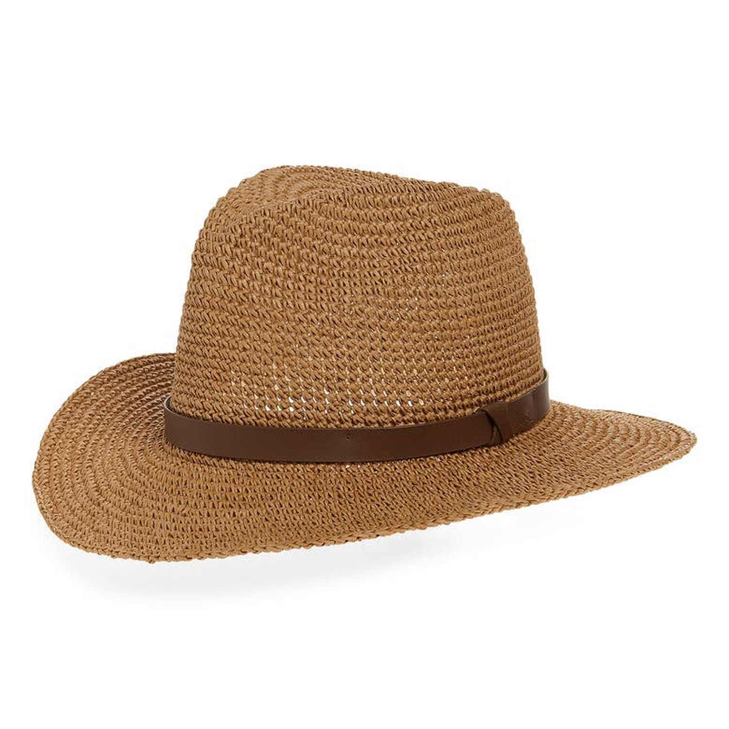 Women's Woven Straw Rancher Hat - Image 2