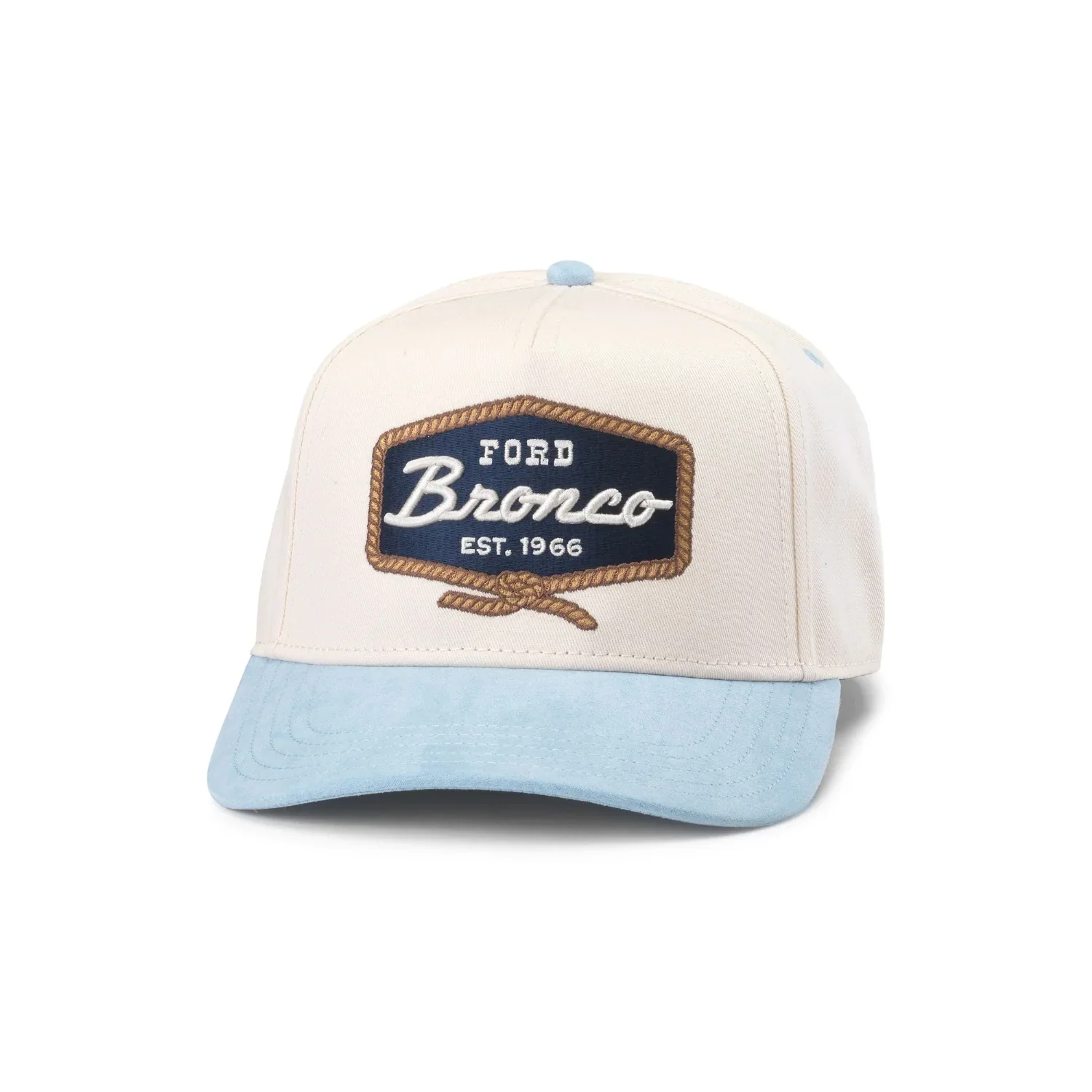 Wrangler Bronco Hat | Ivory / Smoke Blue